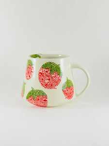 Handmade handpainted ceramic mug