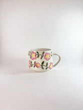 Load image into Gallery viewer, Handmade Handpainted Pink Blossom Ceramic Mug