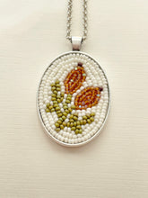 Load image into Gallery viewer, Hand Beaded Pendant Necklace